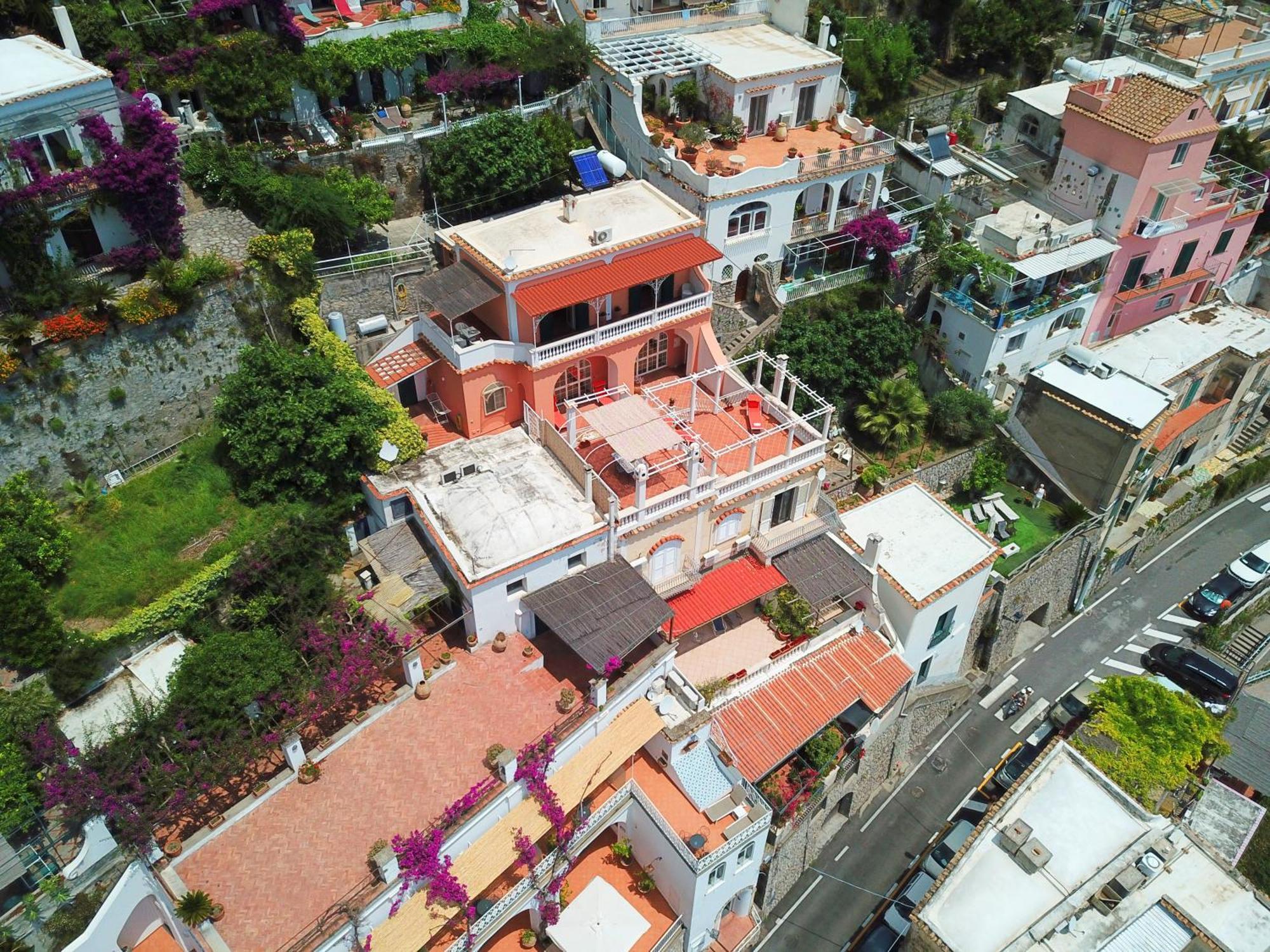 Villa Sunshine Positano Room Exterior foto