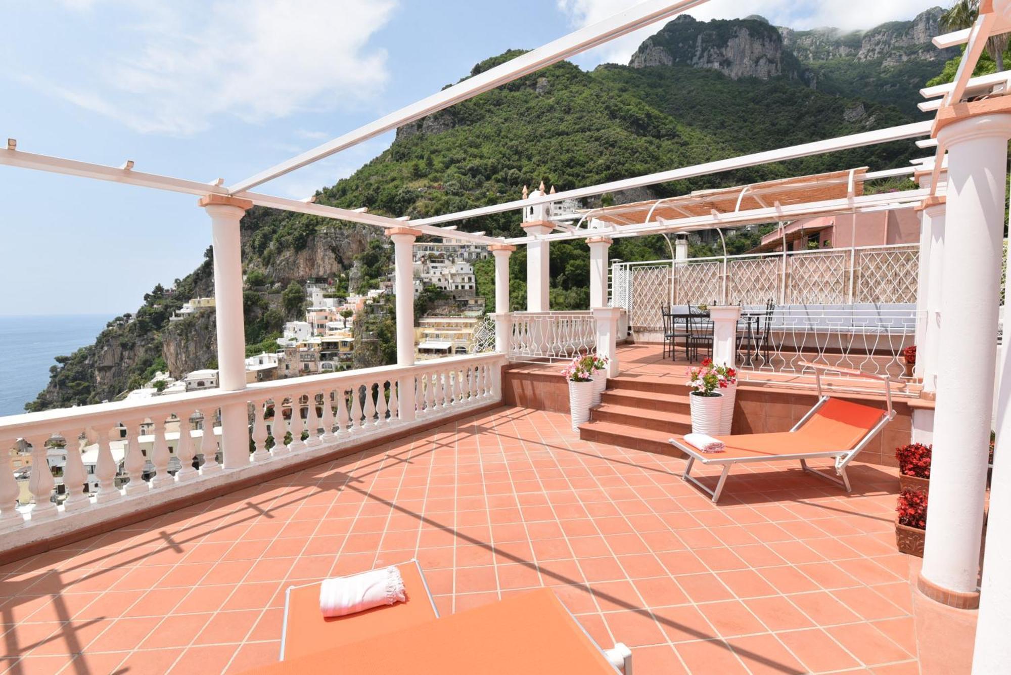 Villa Sunshine Positano Room Exterior foto