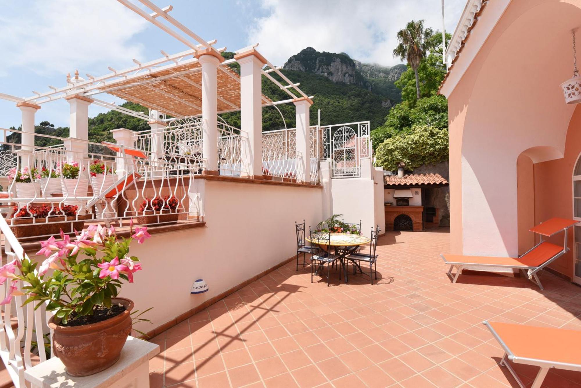 Villa Sunshine Positano Room Exterior foto
